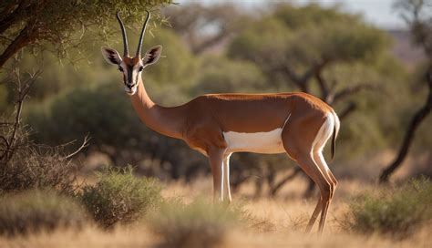  Gerenuk! Descubra Este Animal Ruminante Com Pescoço Extremamente Longo Que Se Adapta a Condições Áridas